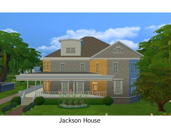Sims 4 — Jackson House by CRHsims4 — Another very large home from my heritage farmhouse series. This is a 5 bedroom, 5