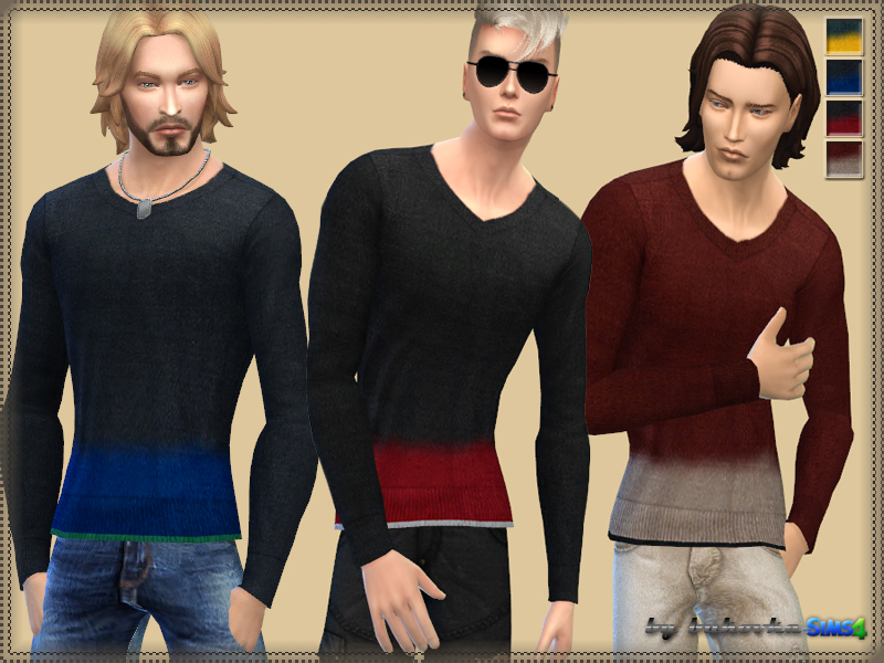 The Sims Resource - Sweater Fuzzy Strip