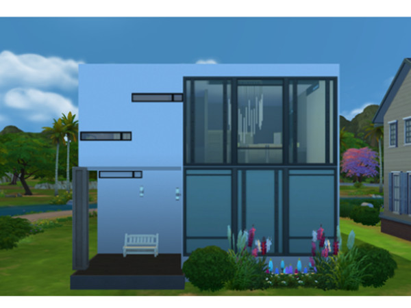 Sims 4 — Ranilinjier by CRHsims4 — Reproduction of a Scandinavian home design. Rina Linjier means clean lines in Swedish