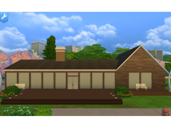 Sims 4 — Belysning by CRHsims4 — This Scandinavian home was recreated from a blueprint. It has a very large and spacious