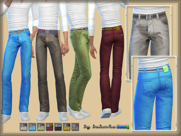 The Sims Resource - Pants Dsquared2