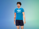 Sims 4 — Adidas Originals T-Shirt by cidb — Adidades Originals shirt with the old school logo.