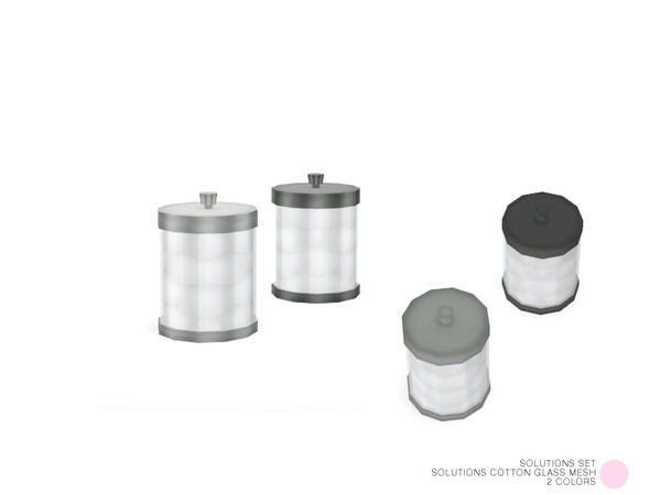 Sims 4 — Solutions Cotton Glass Mesh by DOT — Solutions Cotton Glass Mesh by DOT of The Sims Resource