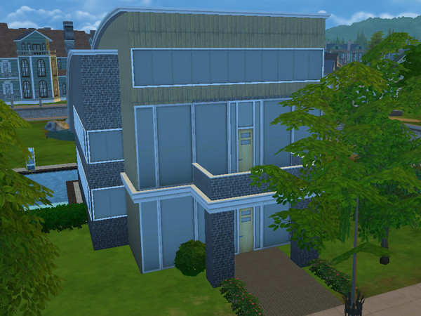 Sims 4 — Kurvor by CRHsims4 — Kurvor is a 3 bedroom, 2 bathroom home that is very spacious and light. Lots of room for a