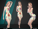 Sims 4 — Tay Romper by SIms4Krampus — Stand alone romper for female Sims that you can find under jumpsuits. This is a