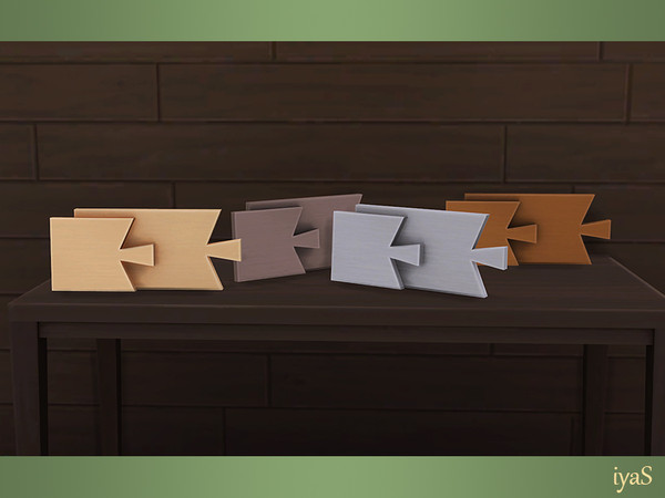 Sims 4 — Cutting Boards by soloriya — Two wooden cutting boards. 4 color variations. Part of Bon Appetit set. Category: