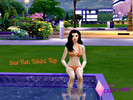 Sims 4 — Starfish Orange Swimsuit by lucyismycat2 — My first recolor of maxis clothing for the Sims 4. Hope you like it