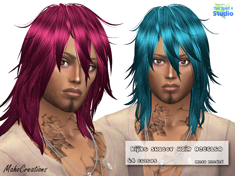 Shaggy Hairstyle For Him By Kijiko Sims 3 Hairs A73