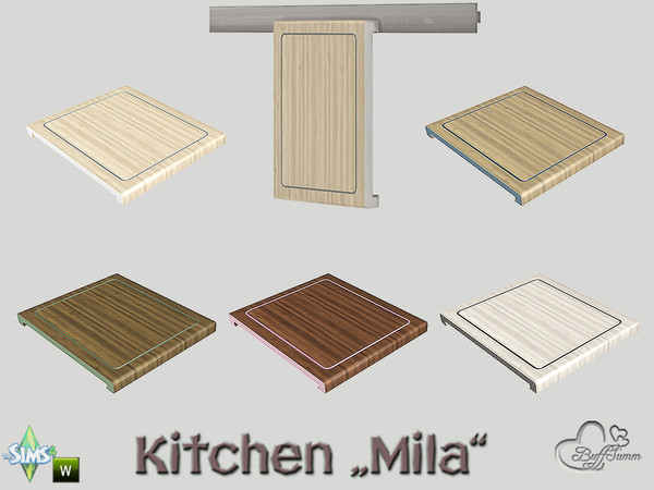 Sims 4 — Kitchen Utensils Mila Cutting Board (hanging for bar) by BuffSumm — Part of the *Kitchen Utensils Bar Mila*