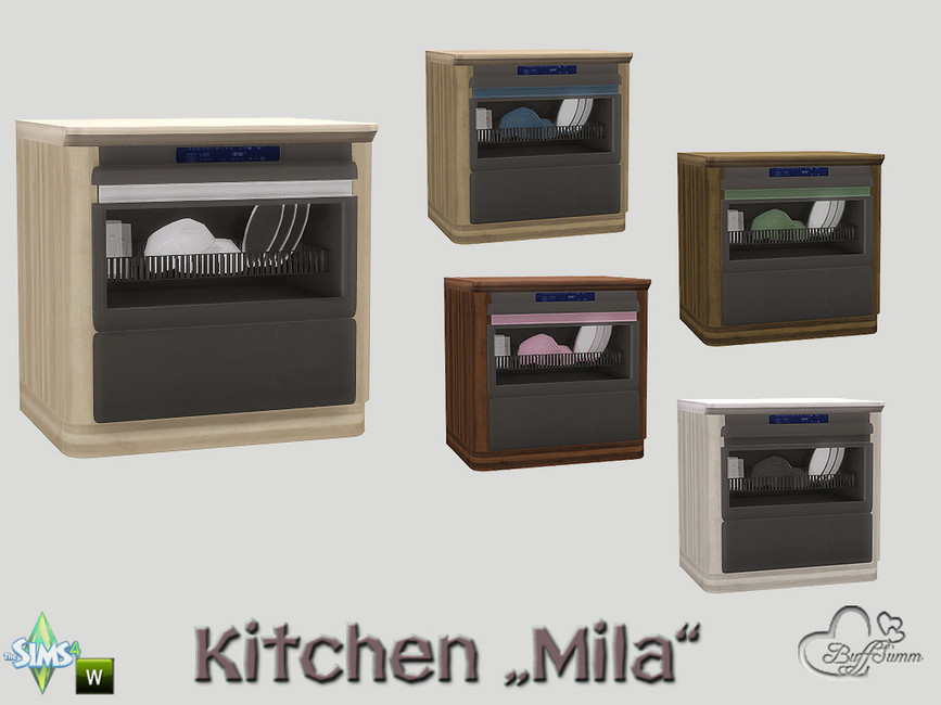 The Sims Resource Kitchen Mila Dishwasher