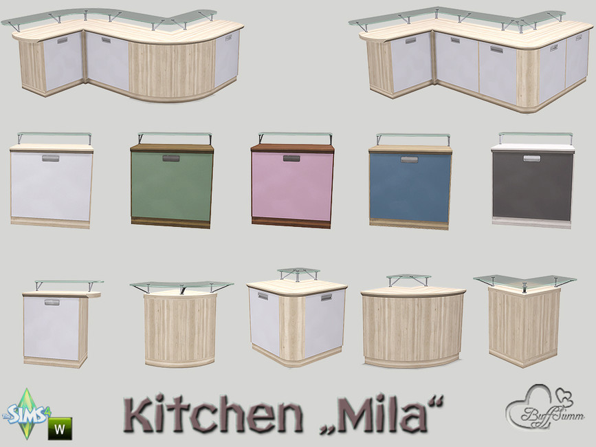 The Sims Resource Kitchen Mila Island Counter