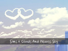 Sims 4 — Clouds And Hearts Sky Mod by Xraitha — Custom Clouds Mod For Sims 4 This Mod Replaces The Original Clouds With