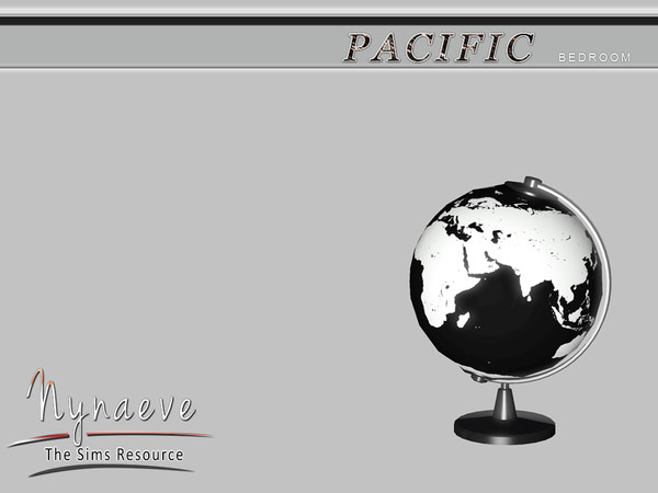 Sims 3 — Pacific Heights Globe by NynaeveDesign — Pacific Heights Bedroom - Globe Located in: Decor - Miscellaneous