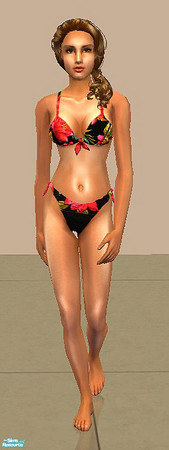 Sims 2 — NS exoticswim collection FA- item3. by Natalis — Bright bikinis exotic recolors for FA.
