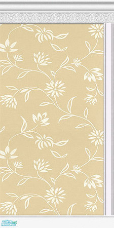 Sims 2 — Waterlilies Wallpapers - 10 by elektra274 — 10 of 15 papered walls designed to coordinate with my
