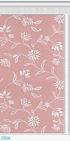 Sims 2 — Waterlilies Wallpapers - 07 by elektra274 — 7 of 15 papered walls designed to coordinate with my
