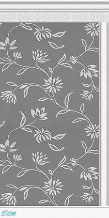 Sims 2 — Waterlilies Wallpapers - 02 by elektra274 — 2 of 15 papered walls designed to coordinate with my