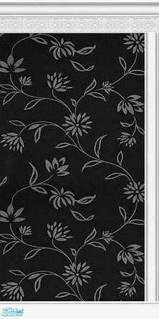 Sims 2 — Waterlilies Wallpapers - 01 by elektra274 — 1 of 15 papered walls designed to coordinate with my