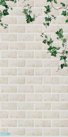 Sims 2 — Ivy League Brick Set - 13 by tamlfra — A large, 15 part, versatile set that gives the look of overgrown ivy.