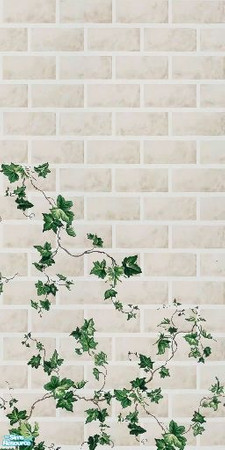 Sims 2 — Ivy League Brick Set - 7 by tamlfra — A large, 15 part, versatile set that gives the look of overgrown ivy. With