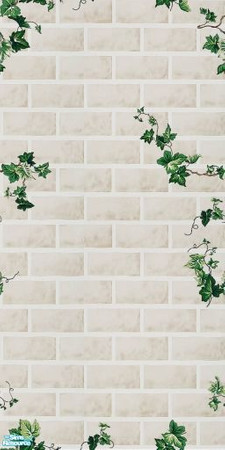 Sims 2 — Ivy League Brick Set - 6 by tamlfra — A large, 15 part, versatile set that gives the look of overgrown ivy. With