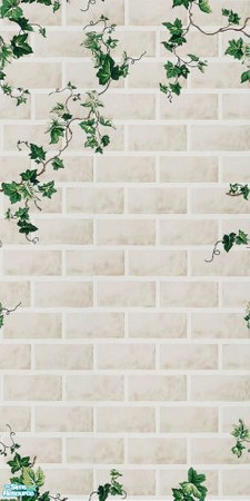 Sims 2 — Ivy League Brick Set - 5 by tamlfra — A large, 15 part, versatile set that gives the look of overgrown ivy. With