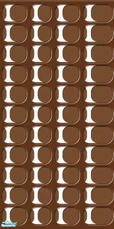 Sims 2 — Studio K Plastikos - Chocolate by StudioKhagerks — 28 colors total. Can be found under Wallpapers. Coordinates