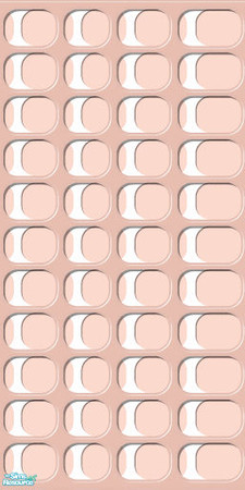 Sims 2 — Studio K Plastikos - Blush by StudioKhagerks — 28 colors total. Can be found under Wallpapers. Coordinates with