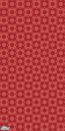 Sims 2 — Studio K Petite Posie - Maroon by StudioKhagerks — 28 colors total. Can be found under Wallpapers. Coordinates