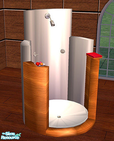 Sims 2 — small design bathroom - shower by Birgit43 — 