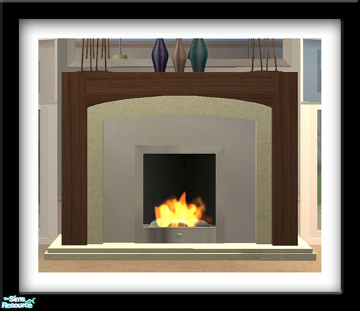 Sims 2 — LINEN Living Fireplace Recolour 3 by simtomatic — 