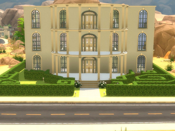 Sims 4 — Madeline College by LinkaSim — Madeline College is a boarding school for highly talented students. The idea is