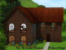 Sims 3 — PokerSims - My Dream House by PokerSims — This lovely house has 1 bedroom, 1 bathroom, 2 WC, 1 kitchen and