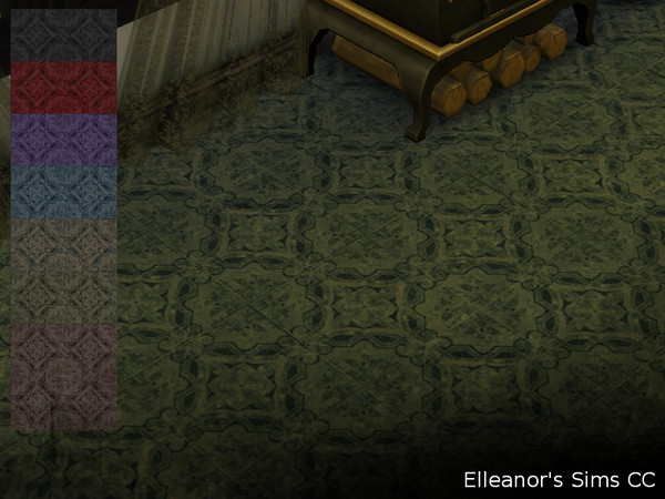 Sims 4 — Boden tilefloor02 by Elleanors_Sims_CC — A tile floor in darker colors to fit any room of choice, they are a