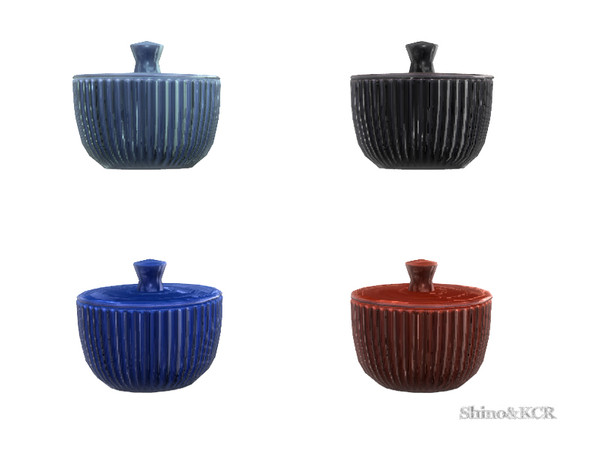 Sims 4 — Outdoor 2016 - Sugarserver by ShinoKCR — shiny Ceramic Tableware