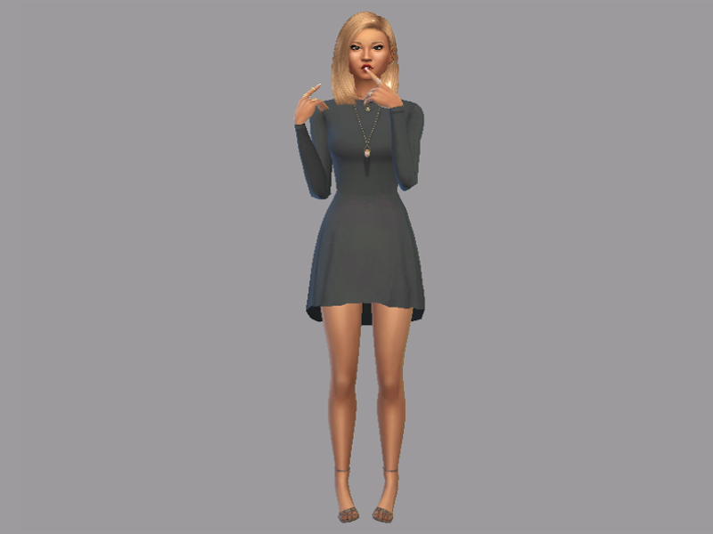 The Sims Resource - GRANDE Dress || Christopher067