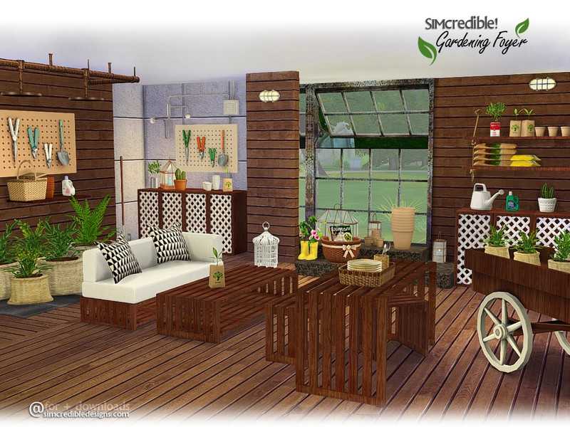 Simcredible S Gardening Foyer Decor