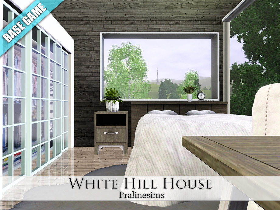 Sims 3 - White Hill House by Pralinesims - Base game NO EP's and SP&ap...