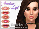 Sims 4 — Jessicas Lips by pastelsimsyoutube — These are a part of my "Jessicas _____" set i will be