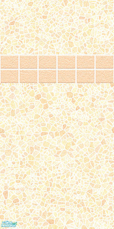 Sims 2 — Citrus Mist  Stone Wall - 3 by jasysboo — A stone wall with a difference. Suitable for both interiors &