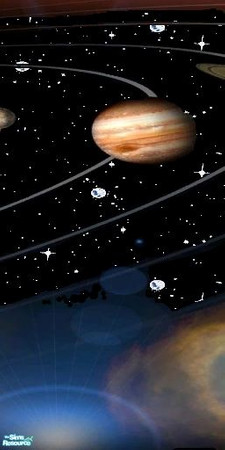 Sims 2 — Outer Limits Mural t - 3 by tamlfra — As requested by B-Enchanted. This is an all over room design, featuring