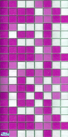 Sims 2 — pink wall for the bathroom by barbarella77 — pink wall for the bathroom