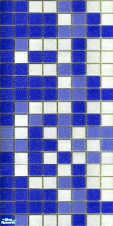 Sims 2 — Dark blue wall for the bathroom by barbarella77 — Dark blue wall for the bathroom