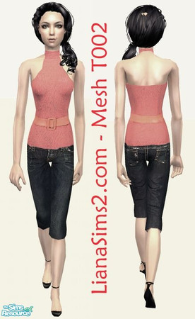 Sims 2 — Mesh T002 LianaSims2 by Lianaa — Mesh T002 LianaSims2