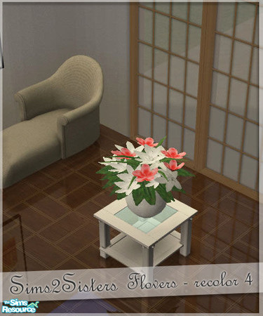 Sims 2 — S2S Flowers in Vase - Recolor 4 by sims2sisters — 
