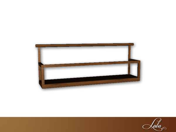 Sims 3 — Traditional Kitchen Shelf by Lulu265 — Part of the Traditional Kitchen Set Fully CAStable