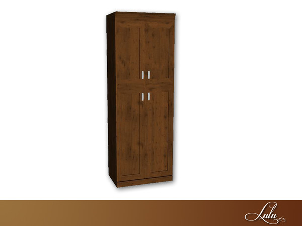 Sims 3 — Traditional Kitchen Grocery Cupboard by Lulu265 — Part of the Traditional Kitchen Set Fully CAStable