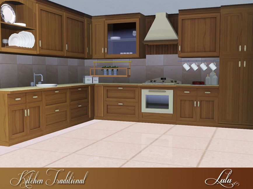 The Sims Resource Kitchen Traditional