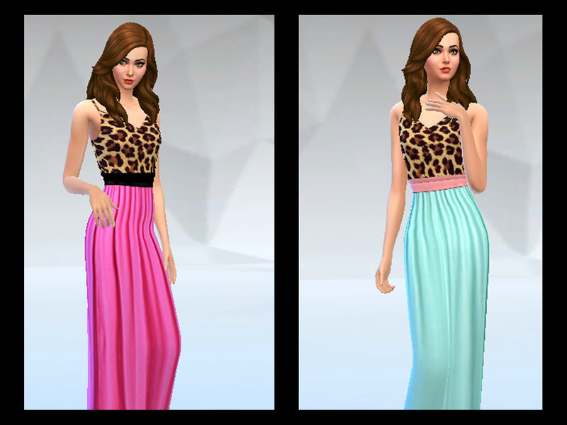 Sims 4 The Sims Resource | Maxi Dress by TSR Creator