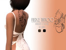 Sims 4 — Fierce tattoo by Catus — Unisex Compatible with the new update Comes in 2 colors; black and brown You can find